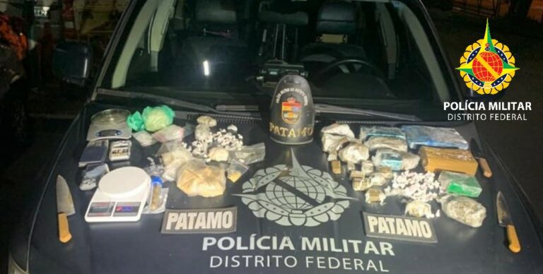 PMDF no combate ao tráfico de drogas