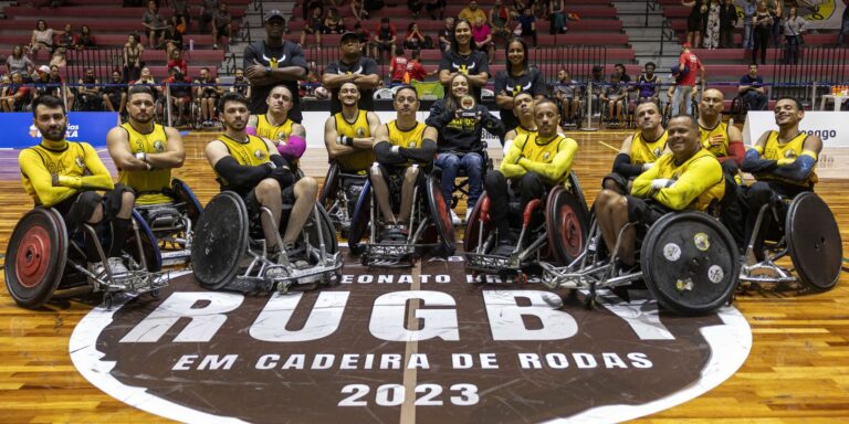 Santer é campeão do Brasileiro de rúgbi em cadeira de rodas Santer é campeão do Brasileiro de rúgbi em cadeira de rodas
