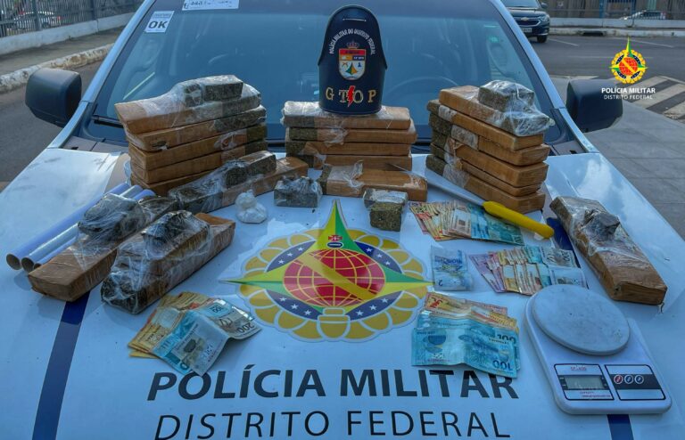 PMDF prende traficante em Planaltina PMDF prende traficante em Planaltina