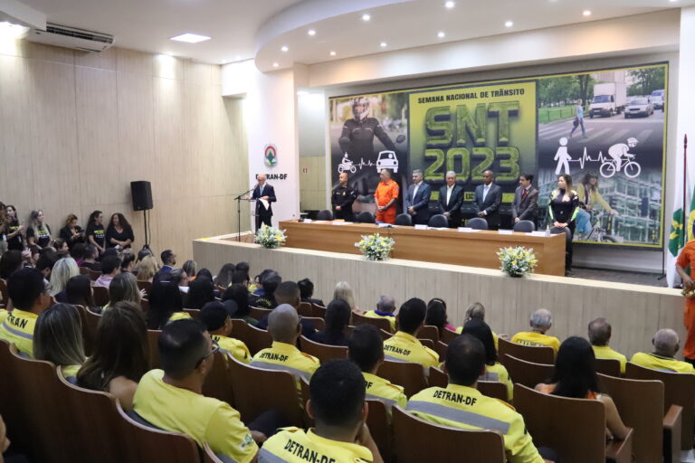 Detran-DF realiza Cerimônia de Abertura da Semana Nacional de Trânsito