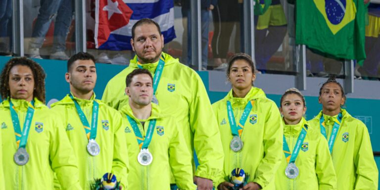 Pan: Brasil é prata por equipes e fecha campanha do judô com 16 pódios Pan: Brasil é prata por equipes e fecha campanha do judô com 16 pódios