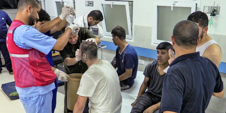Profissionais de saúde apelam por resgate de vítimas no Oriente Médio