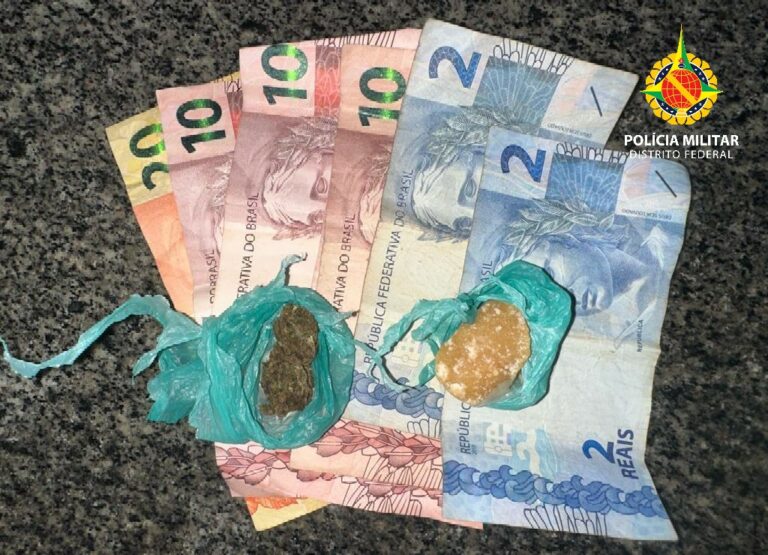 Homem é preso pela PMDF vendendo droga na rodoviária Homem é preso pela PMDF vendendo droga na rodoviária
