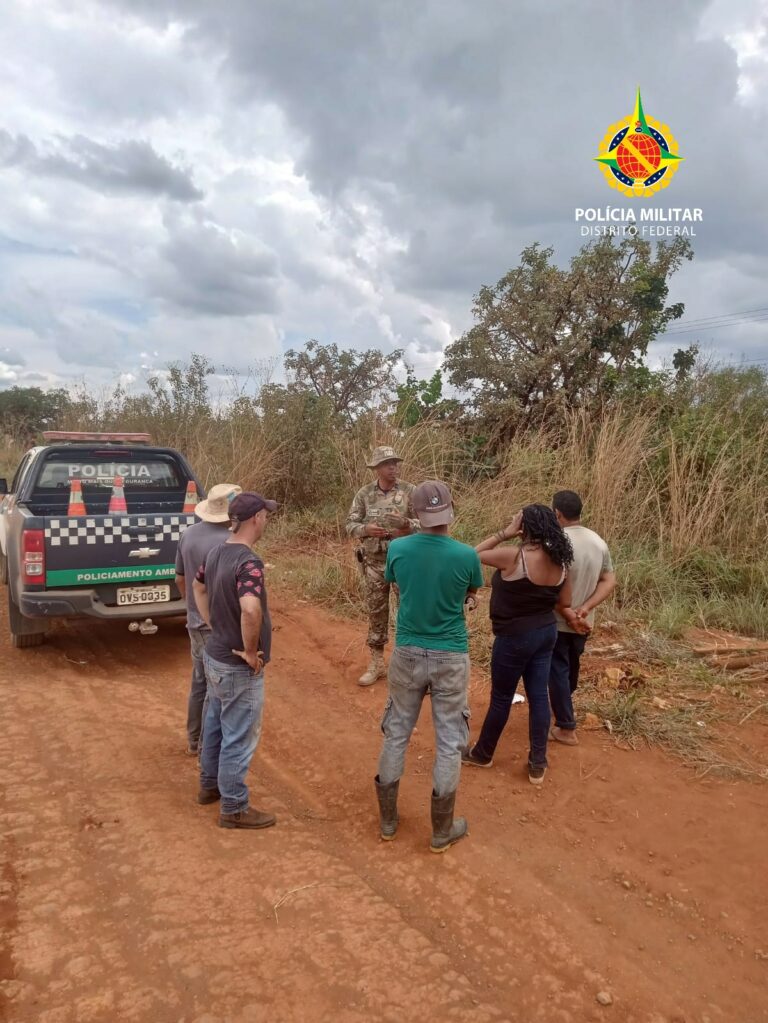 Polícia Militar frustra invasão em propriedade particular na área rural de Brazlândia Polícia Militar frustra invasão em propriedade particular na área rural de Brazlândia
