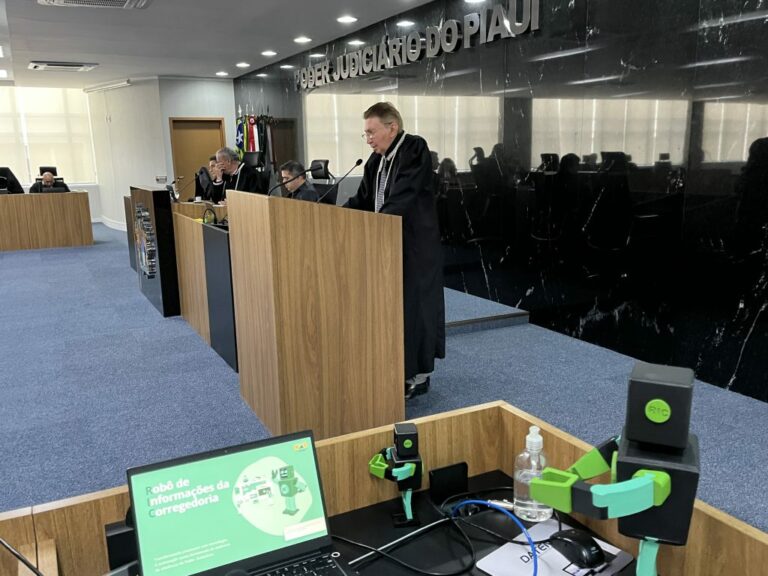 Robô de informações da Corregedoria do Piauí passa atuar também no 2º grau Robô de informações da Corregedoria do Piauí passa atuar também no 2º grau