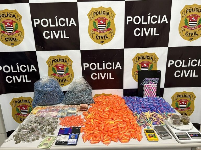 Polícia Civil fecha “casa bomba” com 1,6 mil porções de drogas em Indaiatuba
